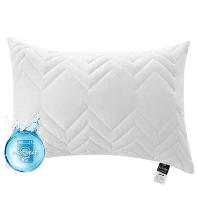 Kopfkissen Schlafkissen, Kissen mit Öko-Tex - kochfest langlebig NORDIC ✔ - Bild 1 von 4