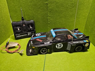 Kyosho Sport 1:12  BMW 3,5 CSL Graupner Sender Empfänger Varioprop Chassis Quarz - Bild 1 von 4