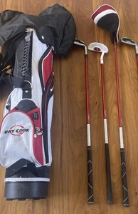 Junior Tour Edge (4) Iron Set Uniflex Graphite Shaft GOLF Ray Cook Manta Ray SEE - Picture 1 of 17
