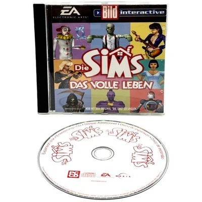 Die Sims Das Volle Leben PC CD Jewel Case gereinigt ohne Handbuch EA Maxis - Bild 1 von 3
