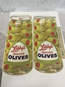 VINTAGE 1960s 70’s grocery Libby’s Olives  Advertising - Picture 1 of 1