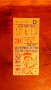 Tom Seaver HOF Muescas Carrera STRIKEOUT #1.500 Carrera Ganar #124 Boleto 1973 Mets - Imagen 1 de 14