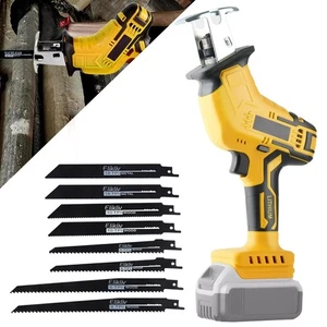 Cordless Reciprocating Saw, Portable Cutting Electric Saw Variable-speed Wooden - Picture 1 of 7