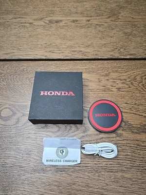Honda Qi Wireless Charging Pad Dock Cell Samsung iPhone Android New 5v 1A 1500ma - Image 1 of 4