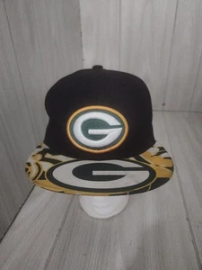Green Bay Packers NFL New Era 9Fifty Adjustable Snapback Baseball Cap Hat - Picture 1 of 9
