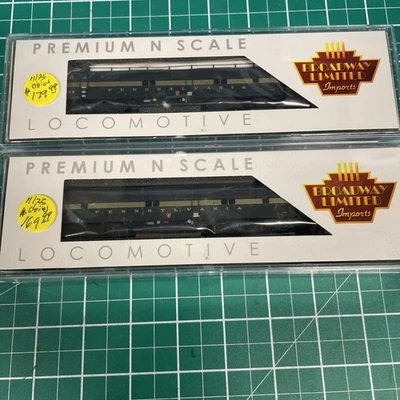 New! N-Scale BWL 8798 & 8799 E7 PRR A&B DC $ 349.98 Make offer - Image 1 of 4