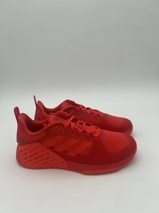 Adidas Damen Dropset 2 Trainer Sneaker Schuhe Solar Rot Größe 8,5 Cross Fit - Bild 1 von 8
