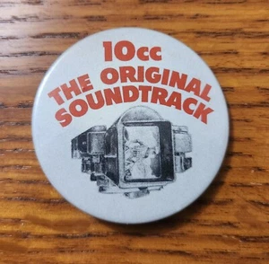 Vintage 70er Jahre 10CC Pin Button Anstecker - Bild 1 von 1