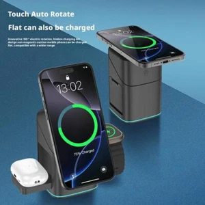 Supporto di ricarica wireless 3 in 1 per stazione di ricarica rapida NUOVO,'',.''; - Foto 1 di 16