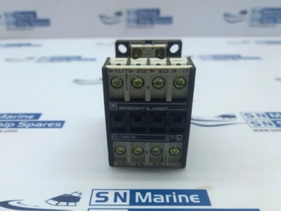 Contator Benedikt & Jager K3-14A10 110V 50Hz 110-120V 60Hz - Imagem 1 de 4
