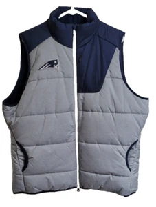 New England Patriots Nike Mens XXL NFL Team Apparel Puffer Vest NWOT - Picture 1 of 2