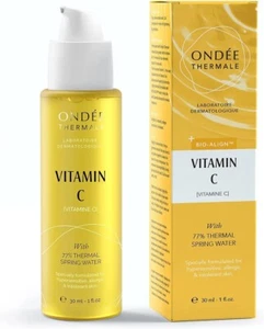 Ondee Thermale Anti Aging Serum Vitamin C Serum & Hyaluronic Acid 30ml Organic - Picture 1 of 4