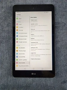 LG G Pad F2 8.0 LG-LK460 16GB 8" Sprint Android Tablet  Working u-1D - Picture 1 of 2