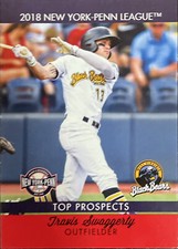 2018 Choice New York-Penn League Top Prospects Travis Swaggerty Rookie Pirates