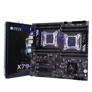 1PZ NUOVA HUANANZHI X79-16D 16*DDR3 scheda madre server dual-socket consegna veloce - Foto 1 di 6