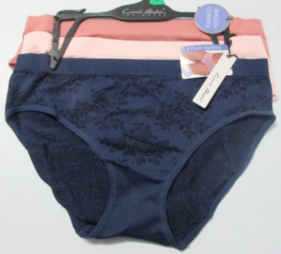 Carrie Amber Intimates Women's 3 Pair Pack Smooth Control Hipster Fit Panties XL - Image 1 of 2