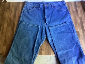 Wrangler Made in USA 13MWZ Denim Jeans 38 x 34 Cowboy Cut 90s 80s Vintage - Picture 1 of 8