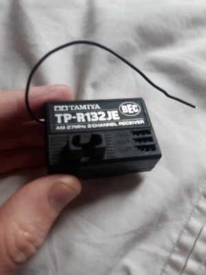 Vintage Tamiya TPR132JE receiver only for rc cars 4 Inch Ariel - Image 1 of 4