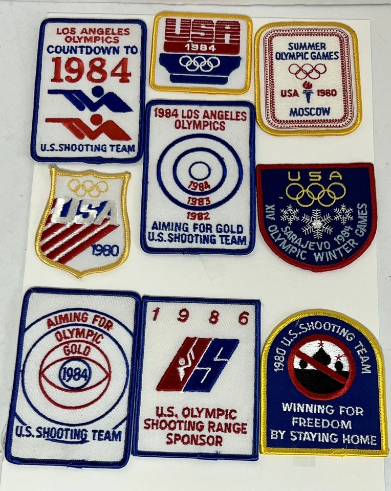 Parches Juegos Olímpicos de Estados Unidos de la década de 1980 - De colección Foto 1 de 1