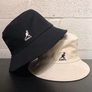 Classic Kangol bucket hat cotton men women casual flat top hat cap - Picture 1 of 34