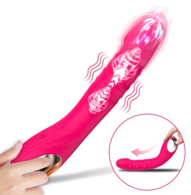 Rabbit Vibratoren für Frauen Stoßfunktion Sex Spielzeug Dildo Klitoris G-punkt - Bild 1 von 4