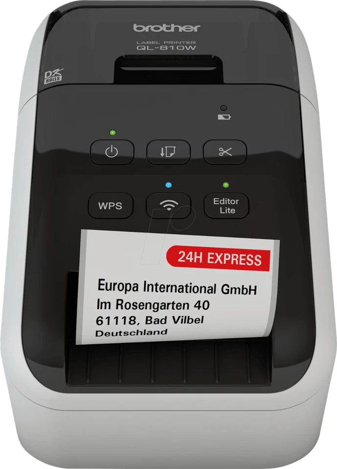 Brother QL-810W Direct Thermal Label Printer| 4 Rolls Included - Image 1 of 1