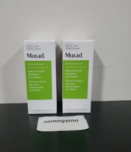 Suero para ojos Murad Resurgence Retinol 0,5 oz x2 renovación juvenil - Imagen 1 de 4