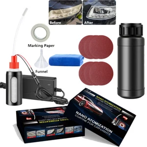 Headlight Restoration Kit with Liquid Polymer Plastic Restorer for Cars & Trucks - Bild 1 von 14