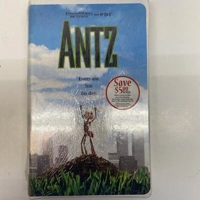 New!! Antz (VHS, 1999, Clamshell) Sealed Free Shipping Walt Disney - Image 1 of 4