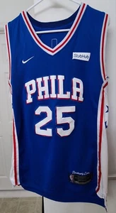 Nike Stub Hub Ben Simmons #25 NBA Philadelphia 76ers Trikot 50 Länge + 4 - Bild 1 von 12