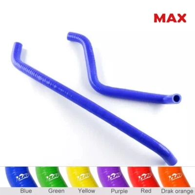 For 1985-1992 Suzuki LT250R Quadracer Silicone Radiator Coolant Hoses Kit Blue - Image 1 of 4