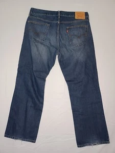 Levi's 559 Jeans Mens 36x30 Relaxed Straight Red Tab Medium Wash Denim Blue - Picture 1 of 12