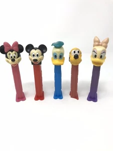 Disney PEZ Dispensers - Mickey Minnie Mouse Donald Duck, Pluto & Daisy Lot Of 5 - Picture 1 of 7