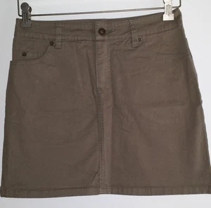 H&M L.O.G.G. Olive Green Short Skirt ***Size 4/6*** EUC - Imagen 1 de 5
