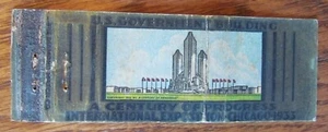 1933 CHICAGO WORLD'S FAIR: U.S. GOVERNMENT BUILDING (FULL LENGTH) (ILLINOIS) -G2 - Bild 1 von 2