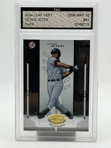 2004 Leaf Certified Materials #51 Derek Jeter: FGS 10 - Picture 1 of 1