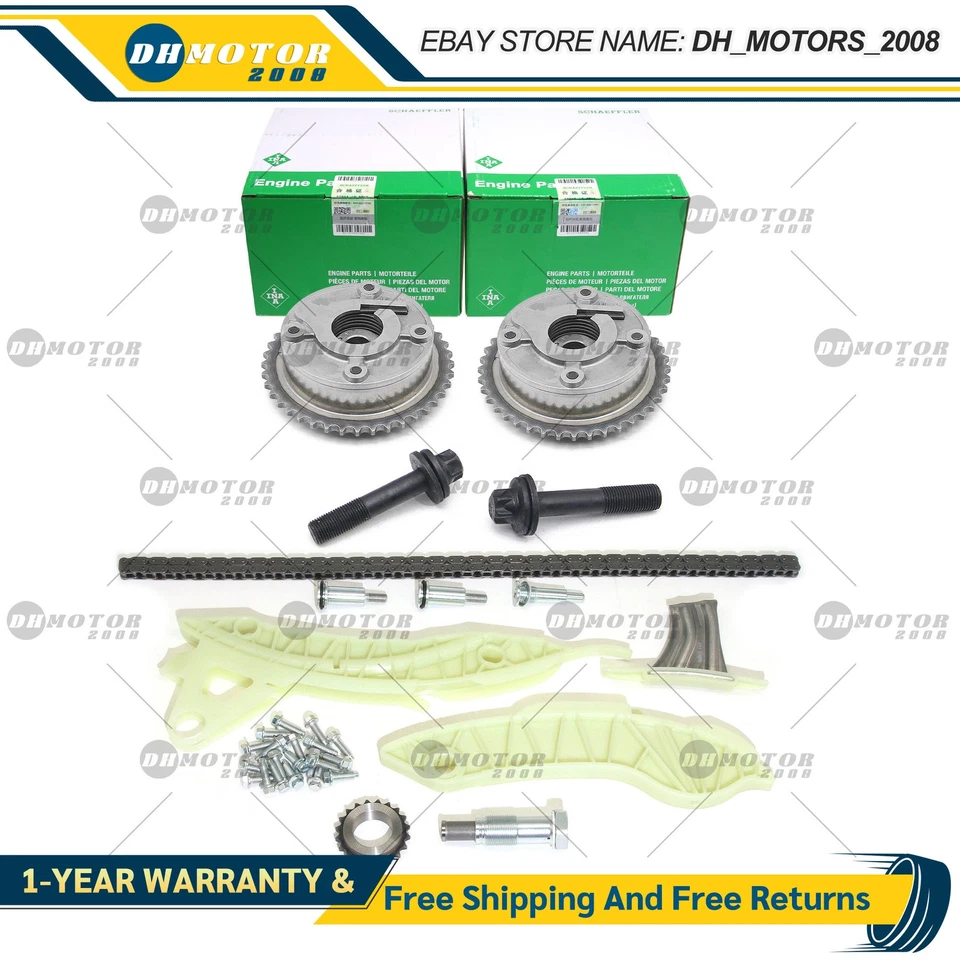 Kit de cadena de distribución INA engranajes VVT para 07-16 Mini Cooper Countryman Paceman N16B16 Foto 1 de 4