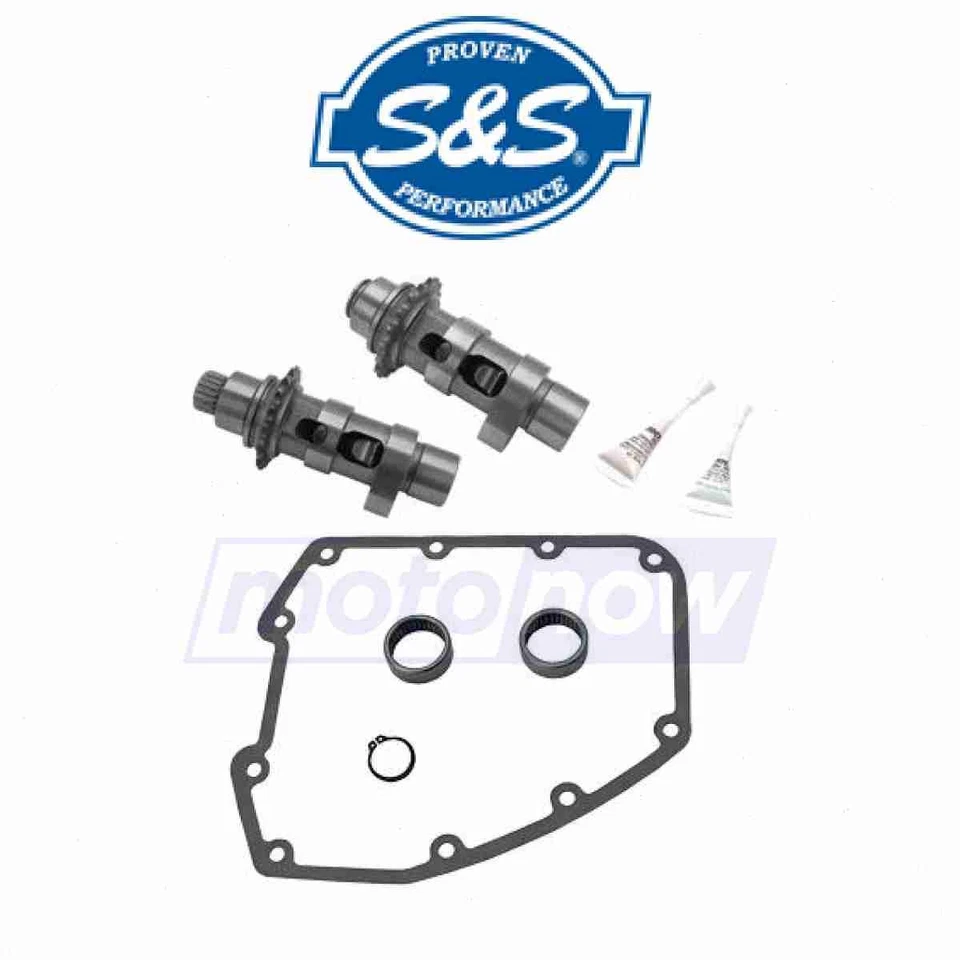 S&S Cycle 585CE Easy Start Chain Drive Camshaft Kit for 2006 Harley Davidson uh Foto 1 de 4