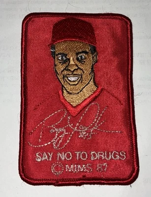 Barry Larkin Reds Hall Of Famer Mimsbandz Wristband Patch Rare New  Mims Bandz - Image 1 of 4