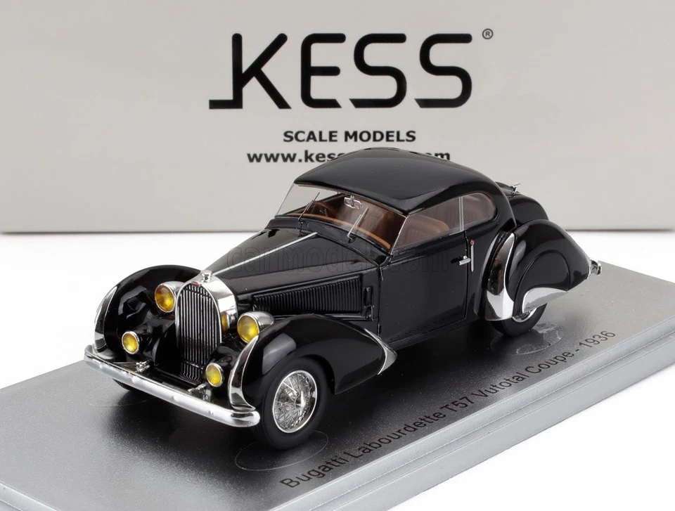 1/43 KESS-MODEL - BUGATTI - T57 LABOURDETTE VUTOTAL COUPE 1936 KE43050001 - Immagine 1 di 1