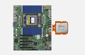 AMD EPYC 9755 ES 128 Croe 1.9G L3 512M + Supermicro H13SSL-N Server Motherboard - Picture 1 of 3