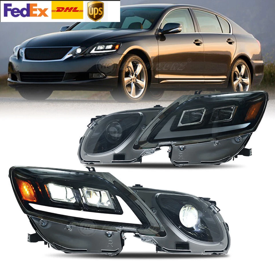 Faro LED para Lexus GS300/350/430/460/450h 2006-2011 Animación LHD Foto 1 de 4