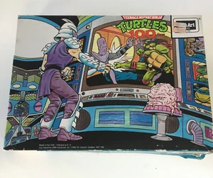 Teenage Mutant Ninja Turtles 100 Piece Jigsaw Puzzle 1990 Mirage TMNT 118018 - Imagen 1 de 24