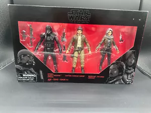 Star Wars Black Series 6" Rogue One 3-PACK Death Trooper+Cassian Andor+Jyn Erso - Picture 1 of 2