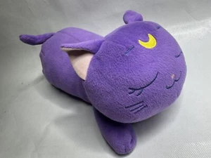 Juguete de peluche Sailor Moon Luna Cat púrpura para dormir anime 12" - Imagen 1 de 11