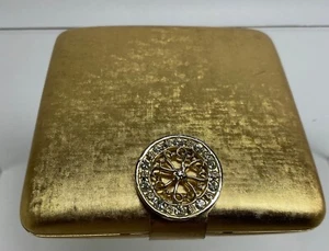 Vintage Avon Imperial Jewel Gold Tone Compact 1960’s - Picture 1 of 6