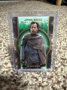 2022 Topps Star Wars Masterwork Obi-Wan Kenobi  - Green 01/99 First One Made!