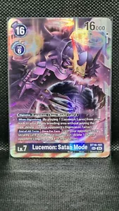 Lucemon: Satan Mode SEC BT18-101 M PF Digimon Special Booster 2.0 Series - Foto 1 di 2