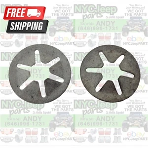 87-95 Jeep Wrangler YJ Driver Carpet Hold Down Retainer Clips Star Fastener - Picture 1 of 9