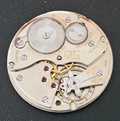WITTNAUER 65 REVUE 38.25mm 17J WATCH MOVEMENT (BAL. RUNS WITH ROTATION) LOT.124 - Image 1 of 2